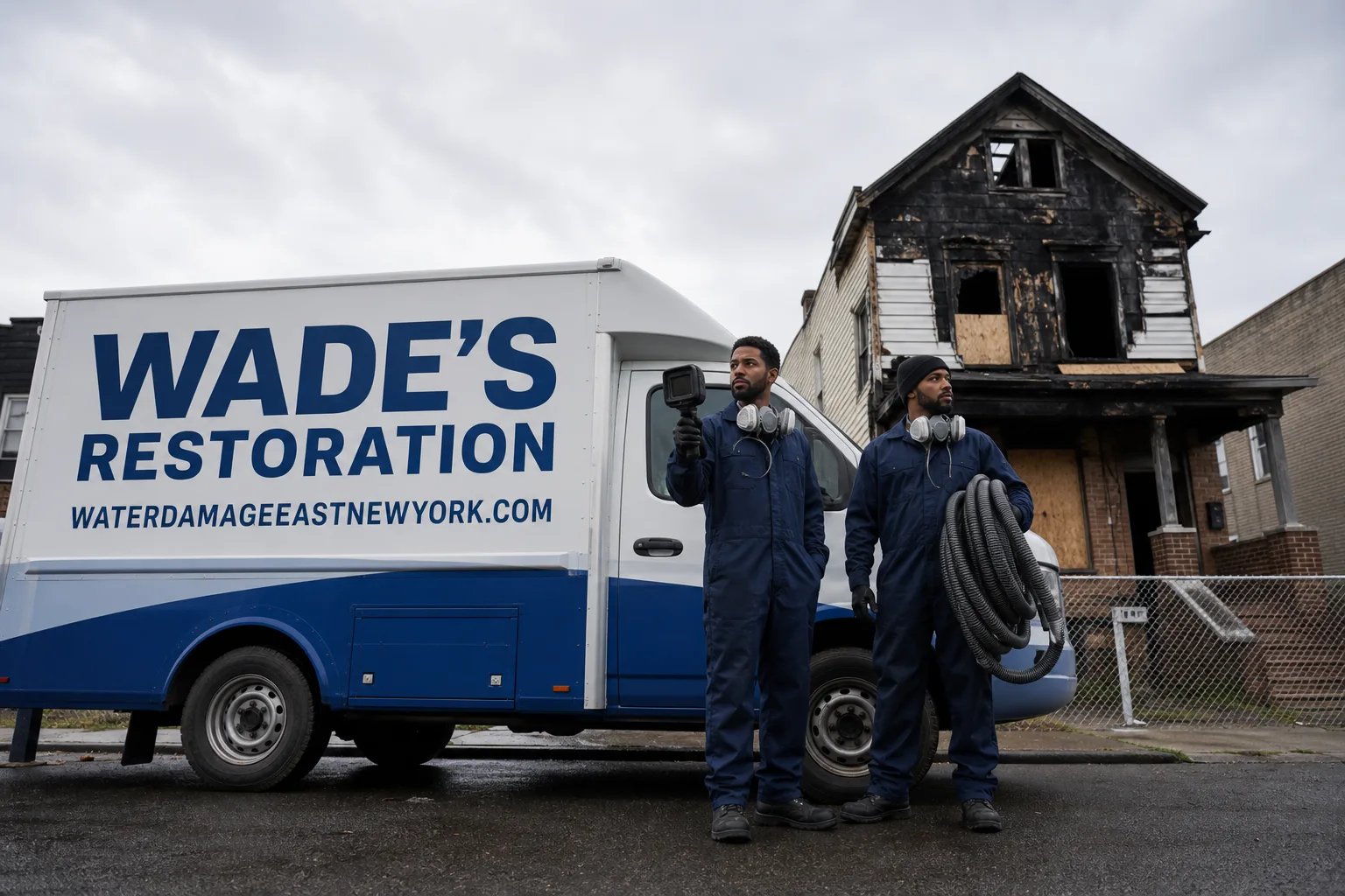 Wade's Restoration damage restoration team